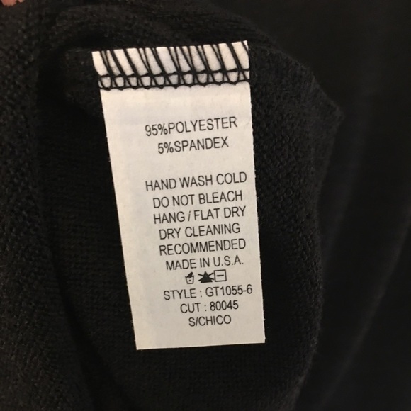 Knit W/ Green Plaid Contrast Long Sleeve Top - Picture 7 of 7